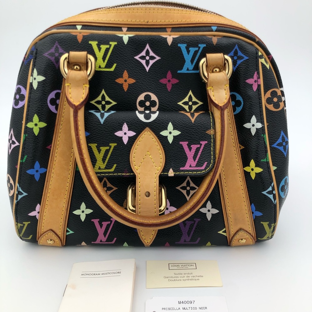 Louis Vuitton Priscilla multicolore black